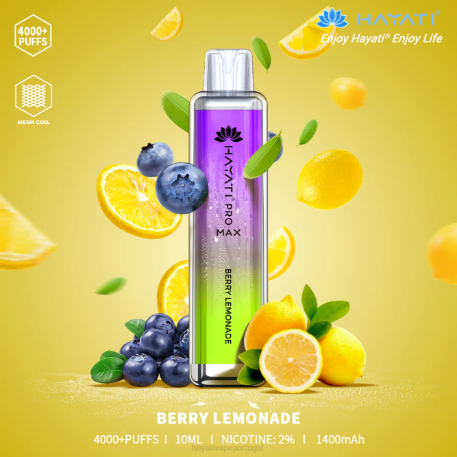 limonada de frutas vermelhas