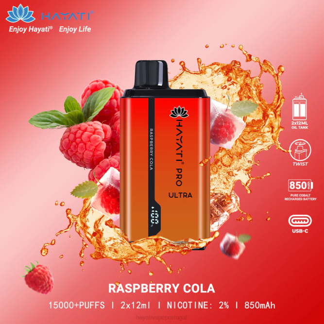 cola de framboesa