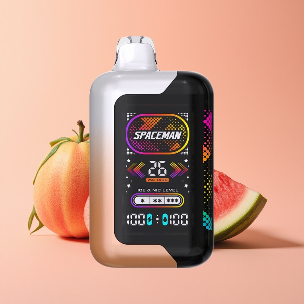 SMOK Spaceman SP40000 Zero Nic 40000 Puffs 20ml 0% nicotina 1000mAh recarregável Pêssego Melancia Suculento SMOK Spaceman SP40000 Zero Nic 40000 Puffs 20ml 0% nicotina 1000mAh recarregável Pêssego Melancia Suculento